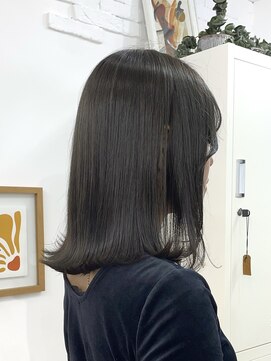 イコ 表参道原宿(ico) オリーブグレージュ　LAケラチントリートメント　オリーブカラー