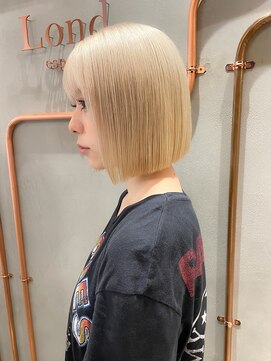 ロンド エスポワール 錦糸町(Lond espoir) [澤口]イメチェン外ハネボブ美髪ワイドバングレイヤーショート