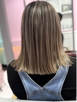 グラスペディア(graspedia)&nbsp;ハイライト/バレイヤージュ/ハイトーン/ベージュ/切りっぱなし