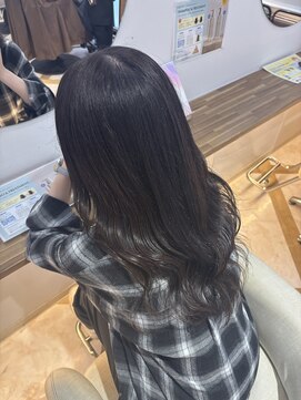 ラビスモア(Lovis moa) ラベンダーグレー/メルティカラー/似合わせカット/上尾/韓国