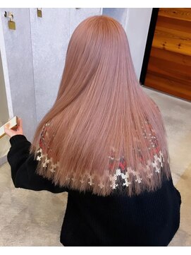 アム(am) シアーベージュミニウルフボブミディアムレイヤー