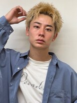 ロンドガルマン 名古屋(Lond GULLMAN) 【Lond GULLMAN江村】波打ちブロンドスパイキーショートパーマ