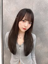 クム(kumu) 【kumu】 ロングレイヤー/顔周りカット/栄/名古屋