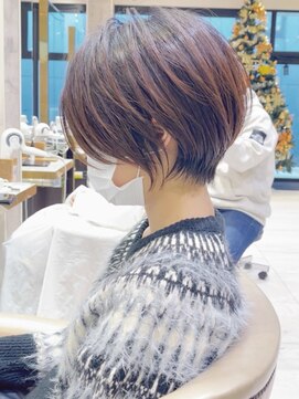 グランド(GRAND) ショートボブ髪型30代40代50代前髪あり前髪無し面長丸顔【西村】