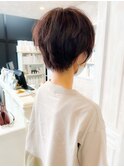 福山Caary20代30代40代50代60代ショートヘア小顔補正立体カット