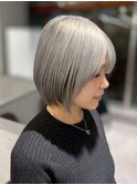 シルバーベージュ/ホワイトシルバー/抜きっぱなしブロンド
