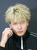 エデアンルクラ 下通(EDEAN Leclat)&nbsp;熊本フェザーショート シースルーフェザー メンズローライト