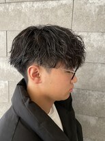 ニアウ 伊勢崎連取店(Niau)&nbsp;メンズマッシュツイストスパイラルパーマメンズパーマ