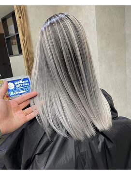 サニー 渋谷(SUNNY) バレイヤージュ、ハイライト、レイヤーカット、ダブルカラー