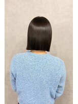 フランチェスカドットボブ(francesca.bob)&nbsp;切りっぱなしボブ×髪質改善ストレート【渡辺俊弥】梅田