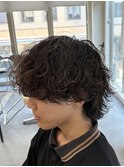 シャドウパーマ/波巻きパーマ/ルーズパーマ