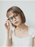 韓国風ケアブリーチイメチェンミルクティグレーベージュ