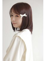 メルカ 天王寺(melca.) ぱっつんボブ/顔まわりカット/ブリーチなしダブルカラー