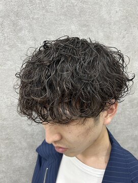 グロップ 町田(GLOP) メンズ王道ナチュラル波巻きパーマ