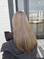 アース 四日市店(HAIR&MAKE EARTH) 透明感ミルクティーストレート