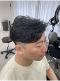 波巻きツイストスパイラル/リバースセンターパート/金沢文庫