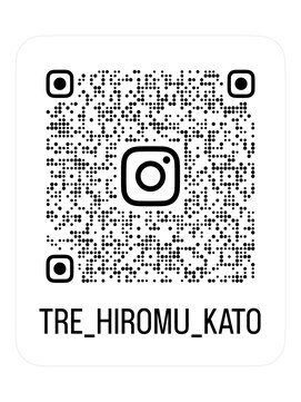 トレヘアー 京都 烏丸(tRe hair) 【加藤】新しく作りました！インスタからのご予約も可能です！