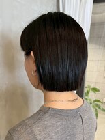 キリ 逗子(kiri)&nbsp;逗子葉山ぱっつんボブ切りっぱなしボブワンレンボブミニボブY269