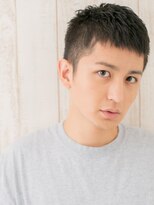 メンズヘア ビーセカンド 草加店(MENS HAIR B-2) 刈り上げ清潔感メンズブラック王道ビジカジフェードカットa1草加