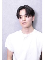リメル 奥沢自由が丘店(Remel) スーツ短髪ツーブロック束感パーママッシュ黒髪ナチュラル
