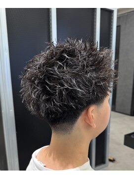メンズ サロン ドット トウキョウ 町田店(men's salon dot. tokyo) テーパーフェードスパイキー