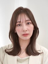 アンアミ オモテサンドウ ザ ツー(Un ami omotesando THE2)&nbsp;くびれヘア/レイヤーカット/ミディアムヘア/大人ヘア