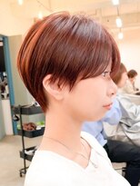 シシ 大宮(She 2.) ハンサムショート/前下がりショート/ブラウンカラー/小顔ヘア