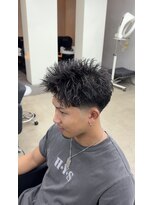 シード(SEED)&nbsp;スパイキーショート+テーパーフェード