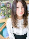 *+COVER HAIR+*…グラデカラーのレイヤーストレートa