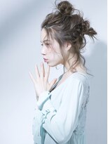 シャンプー 本庄店(SHAMPOO)&nbsp;おくれ毛たっぷり高めのシニヨンスタイル！