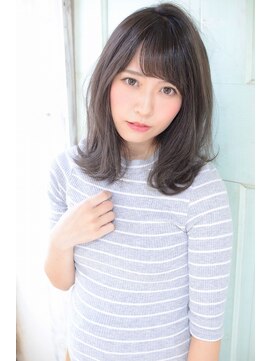 ジュール(Jule) 大人かわいい◎ひし形シルエットのナチュラル小顔外ハネボブ神戸