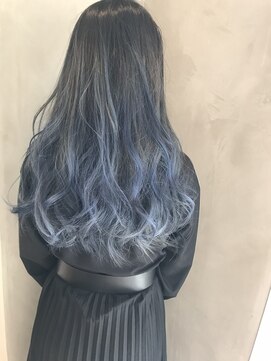 アデプト 綾瀬店(adept) オーシャンブルーグラデーション【綾瀬/北千住/亀有】