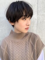 ミィ 表参道(mee.)&nbsp;【mee.】ハセガワヒトシ　マッシュパーマ　ショート☆表参道