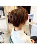 大人可愛いショートヘア