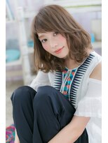 重軽のグッドバランス♪ひし形シルエットで美人顔b