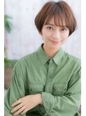 ニュアンス感ある動きでカジュアルに☆ひし形ショートボブb