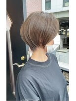 サロンドミルク 新百合ヶ丘店(salon de MiLK)&nbsp;丸みの可愛い大人可愛いショート