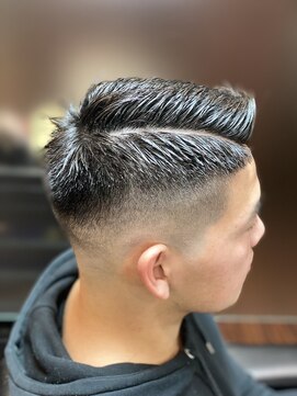 ヒロギンザ 浜松町店(HIRO GINZA) スキンフェードハードパートスタイル