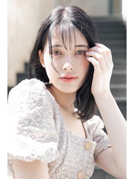 アルテ(ARTE) 【ARTE表参道/青山】シアーベージュ　切りっぱなしロブ