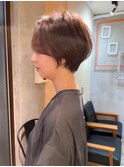 前髪あり大人ショートボブ20代30代40代　立川　立川駅　立川南口