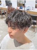 色っぽ大人マッシュ【波巻きスパイラル】