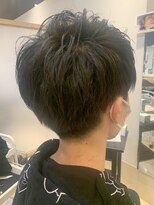 ヴィヴァーチェイルソーレ(VIVACE ilsole)&nbsp;爽やかマットショート☆ビジネス刈り上げツーブロックブラック