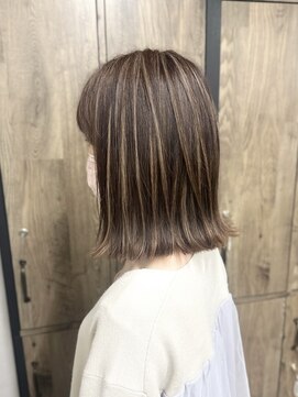 ヴィフ 大船(VIF) イメチェンヘアショコラアッシュ小顔カット/モテ髪/前髪/外ハネ
