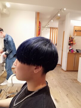 ロッソ 川口店(ROSSO) ブルーブラックヘアー