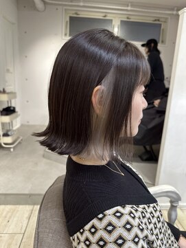 ○人気のイヤリングカラー、インナーカラー○ウルフカット