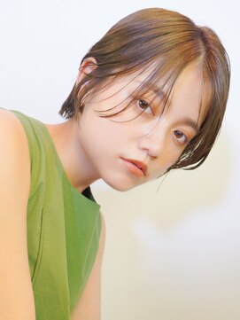 ラフィスヘアー シーマ 静岡店(La fith hair cima) 【La fith】マッシュショート×モカベージュ