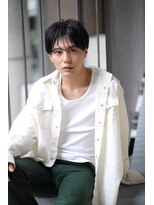 メンズ ショコラ ナンバ(Men's Chocolat NAMBA) シースルーバンク☆マッシュ