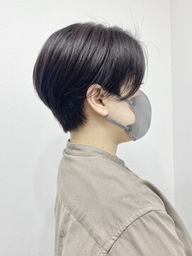 ランプ(Lamp) くびレイヤーグレーベージュニュアンスカラー白髪染め白髪ぼかし