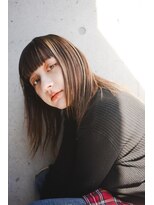 アミバイアブソ 新宿(ami by Absolute)&nbsp;【ケアブリーチ】　デザインコントラストハイライト