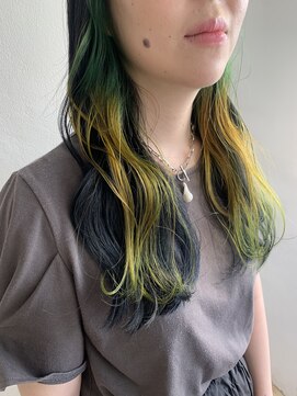 バズ(BUZZ) インナーカラー×3ターンカラー